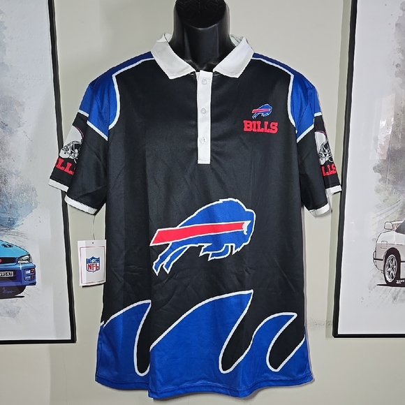 NFL Other - Buffalo Bills NFL Game Day Fan Polo Jersey
